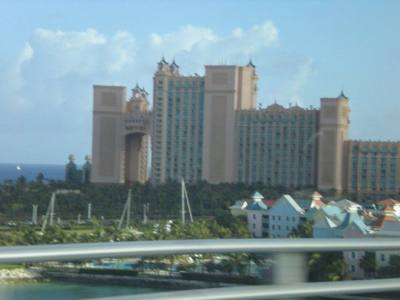 This is Atlantis. Really neat place. Aquarium kicks butt.