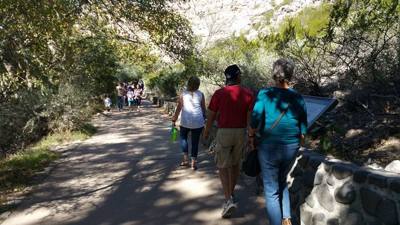Montezuma Castle.  The bark on the trees here was very interesting.