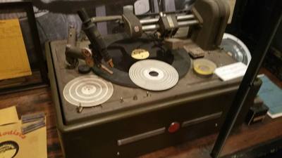 Sun Studio...where Elvis was discovered and recorded until his contract was sold to RCA for about $35,000.