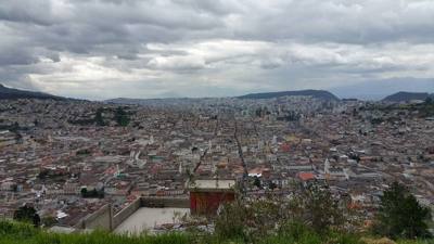 Much larger than the pictures portray.  You see it from across the city.  Pretty neat.  Haven't looked into the story ye
