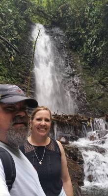 Raise your hand if you hiked the jungles of Ecuador today. Our guide said he's been doing this for 16 years and we're o