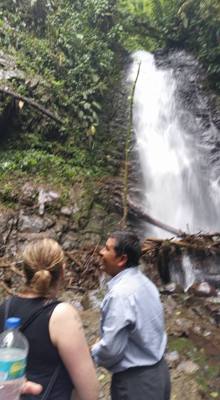 Raise your hand if you hiked the jungles of Ecuador today. Our guide said he's been doing this for 16 years and we're o