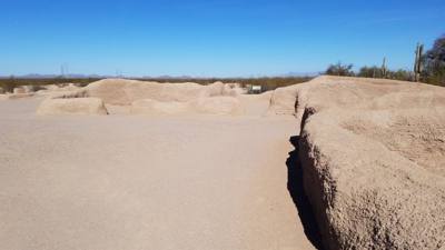 Casa Grande National Monument.  Pretty interesting history around this.