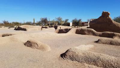 Casa Grande National Monument.  Pretty interesting history around this.