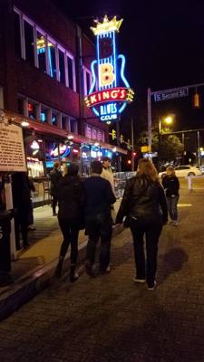 Blues & BBQ with great people at a great place