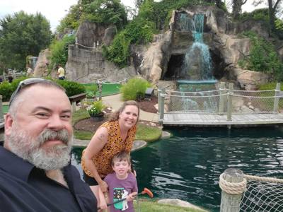 Mini golf at Pirate Cove is always a blast.  Last time we went to Pirates Cove was in West Yarmouth.