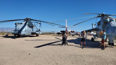 Pima Air and Space Museum with my buddy David Duckworth today while Mary and Julie made pies all day.  This is part 1.