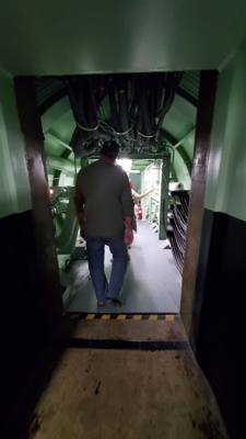 David Duckworth and I went to see the Titan Missile Museum this afternoon. Pretty neat. Not a lot of social distancing