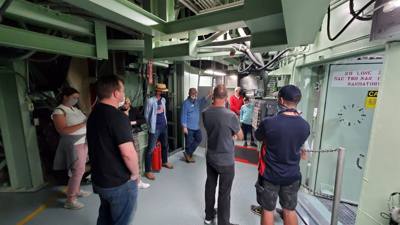David Duckworth and I went to see the Titan Missile Museum this afternoon.  Pretty neat.  Not a lot of social distancing