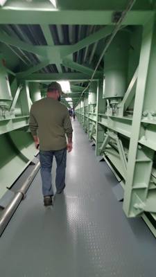 David Duckworth and I went to see the Titan Missile Museum this afternoon.  Pretty neat.  Not a lot of social distancing