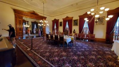 Today's morning cultural excursion was the Iolani Palace. Quick bit of trivia... Hawaii is the only state that has had