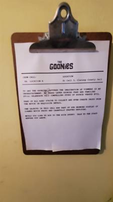 First so on our first day was the Oregon Film Museum.  Had no idea so many movies were filmed here in this area... Inclu