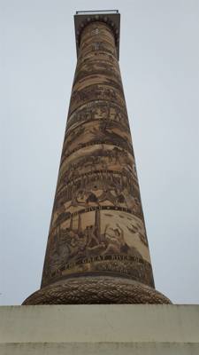 The views at the Astoria Column we're fantastic!  About 240 degrees of unobstructed view around the mountain.  And the d