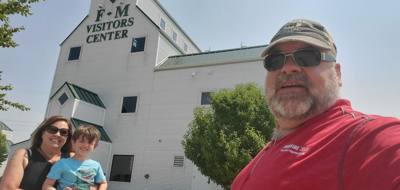 "And I guess that was your accomplice in the woodchipper?" We got to Fargo today.  Interesting place. The theater looked