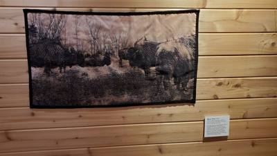 A quick stop at National Buffalo Museum on the way to Bismarck today.  Got my learn on.