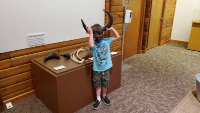 A quick stop at National Buffalo Museum on the way to Bismarck today.  Got my learn on.