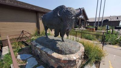 A quick stop at National Buffalo Museum on the way to Bismarck today.  Got my learn on.