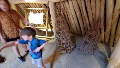 One of a couple Indian villages we visited today.  Learned a few new things today.