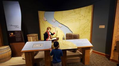 The Lewis and Clark Interpretive Center was the last stop yesterday.  Coolest thing here was the Lewis Air Rifle.  Watch