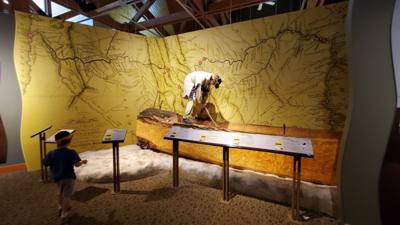 The Lewis and Clark Interpretive Center was the last stop yesterday.  Coolest thing here was the Lewis Air Rifle.  Watch
