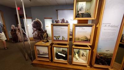 The Lewis and Clark Interpretive Center was the last stop yesterday.  Coolest thing here was the Lewis Air Rifle.  Watch