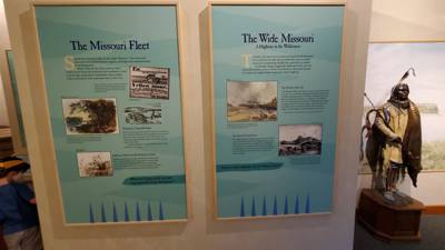 The Lewis and Clark Interpretive Center was the last stop yesterday.  Coolest thing here was the Lewis Air Rifle.  Watch