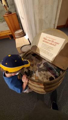 The Lewis and Clark Interpretive Center was the last stop yesterday.  Coolest thing here was the Lewis Air Rifle.  Watch