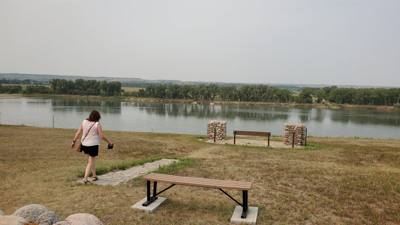 Can't get enough Indian villages. This one wasn't too bad. You could see all the mounds where the Earth lodges were. The