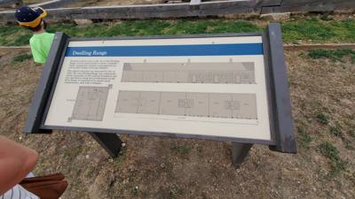 Our other stop today was at Fort Union. This one looks much more like what you would expect a fort to look like. The oth