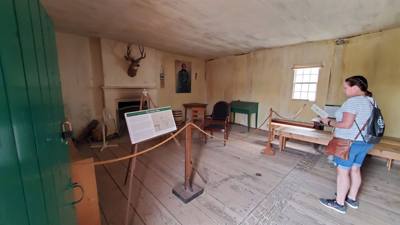 Our other stop today was at Fort Union. This one looks much more like what you would expect a fort to look like. The oth