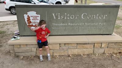 We left Williston North Dakota to head for the south unit of the Theodore Roosevelt National Park. Tonight we're staying