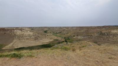 We left Williston North Dakota to head for the south unit of the Theodore Roosevelt National Park. Tonight we're staying