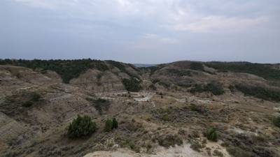 We left Williston North Dakota to head for the south unit of the Theodore Roosevelt National Park. Tonight we're staying