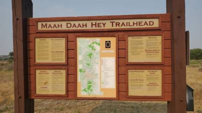 A quick hike in the morning in Sully Creek State Park to get the juices flowing.
