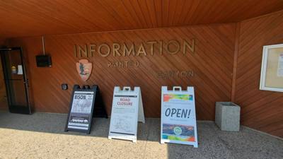 This dinosaur museum had different information than the other one previous in the week.  Good stuff.  Avery was in heave