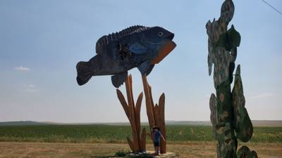 The Enchanted Highway was without a doubt the biggest surprise excursion this trip.  I'm glad we didn't ignore the signs