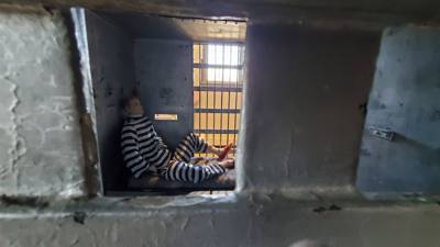 This jail was pretty neat.  They had men, women and kids in jail.  In a gold mining town with more saloons, casinos and 