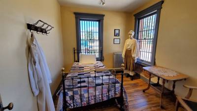 This jail was pretty neat.  They had men, women and kids in jail.  In a gold mining town with more saloons, casinos and 