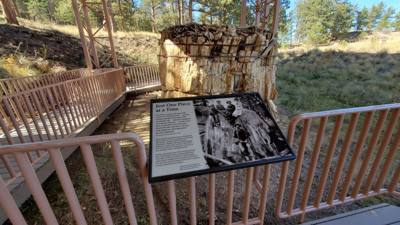 A visit to the Florissant Fossil Beds National Monument.  The visitor center was closed but we got to hike around the pa