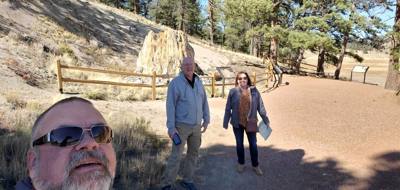 A visit to the Florissant Fossil Beds National Monument.  The visitor center was closed but we got to hike around the pa