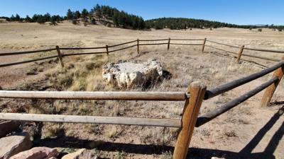 A visit to the Florissant Fossil Beds National Monument.  The visitor center was closed but we got to hike around the pa