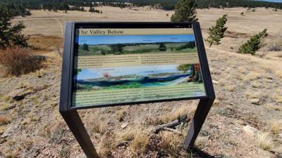 A visit to the Florissant Fossil Beds National Monument.  The visitor center was closed but we got to hike around the pa