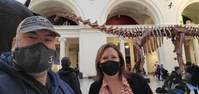 The trip wouldn't be complete without a visit to the Field Museum.