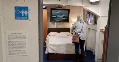 When you have to work with Southwest airlines on your delayed flight while you're in the executive officer stateroom of 