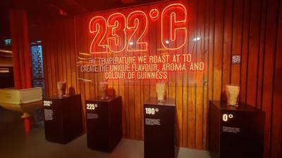 Took a tour of the Guinness Storehouse.  Free beer what?