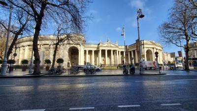 The Bank of Ireland. I think this is one of the "Big Four" banks of Ireland.