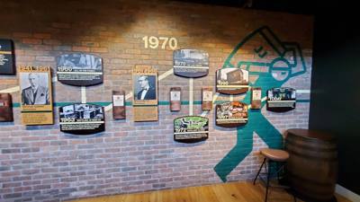 Took a tour of the Jameson distillery today.  We loved the tour and our guide Wesley was so entertaining! Grabbed a coup