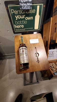 Took a tour of the Jameson distillery today.  We loved the tour and our guide Wesley was so entertaining! Grabbed a coup