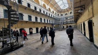 The Kilmainham Gaol was our first stop for the day. Opened in 1796 and was in service for the County of Dublin until 192