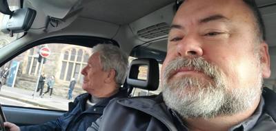 Black Taxi Tours.  If you're not familiar with Irish history there's been a conflict between the Catholics and Protestan